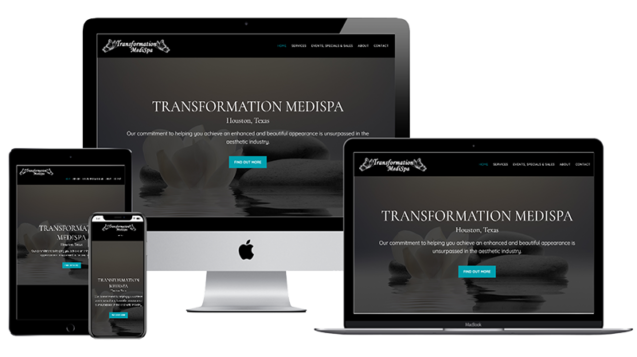 Website Developer/Designer & Virtual Assistant>thisisjustarandomplaceholder<Transformation MediSpa Website Mockup>thisisjustarandomplaceholder<Kristy Martin