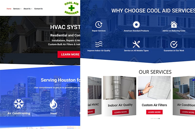 Cool Aid Services Website Project