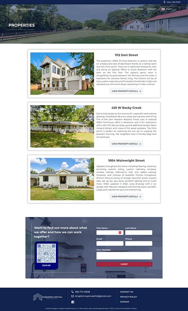 Kingdom Capital Investments Properties Archive Page 2022